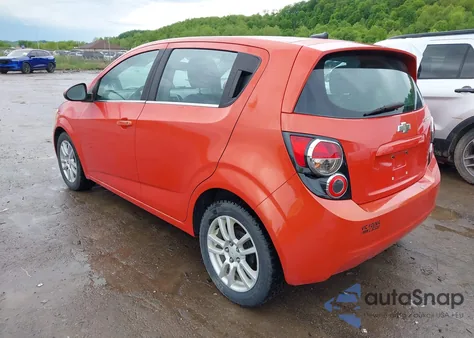 2012 Chevrolet Sonic 2Lt from USA, damaged, VIN 1G1JC6SH2C4148304